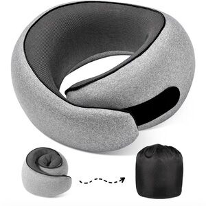 Light Grey Travel Neck Pillow